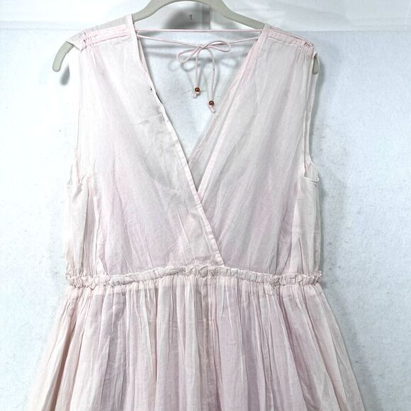 Ilse Jacobsen Dress Women 6 Pink Maxi Flowy Coquette Romantic Lightweight Cotton - Picture 5 of 16